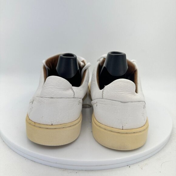 Frye Ivy Low Women Size 9.5M White Leather Fashion Sneaker Shoes 3471183-WHT - Picture 6 of 14